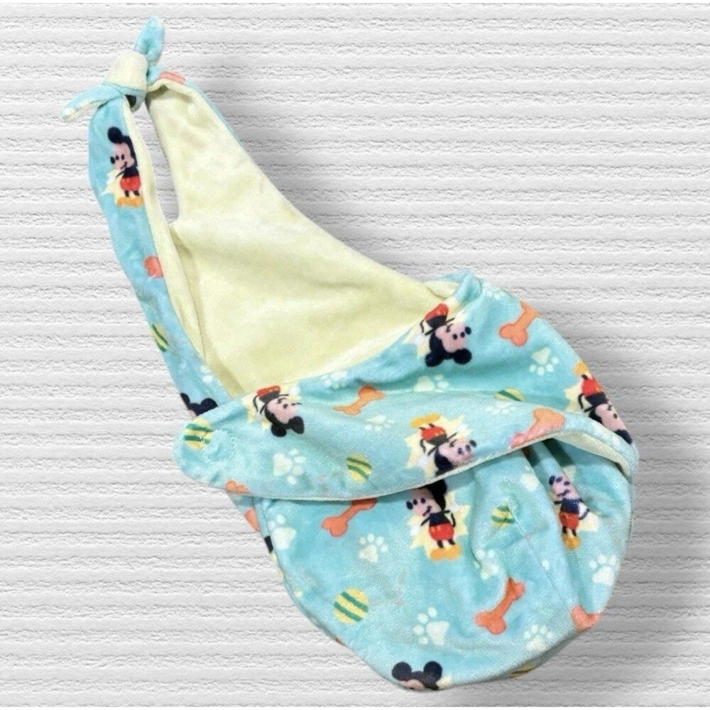 Disney Babies Pluto Stuffed Plush Replacement Swaddle Blanket Pouch Disney Parks